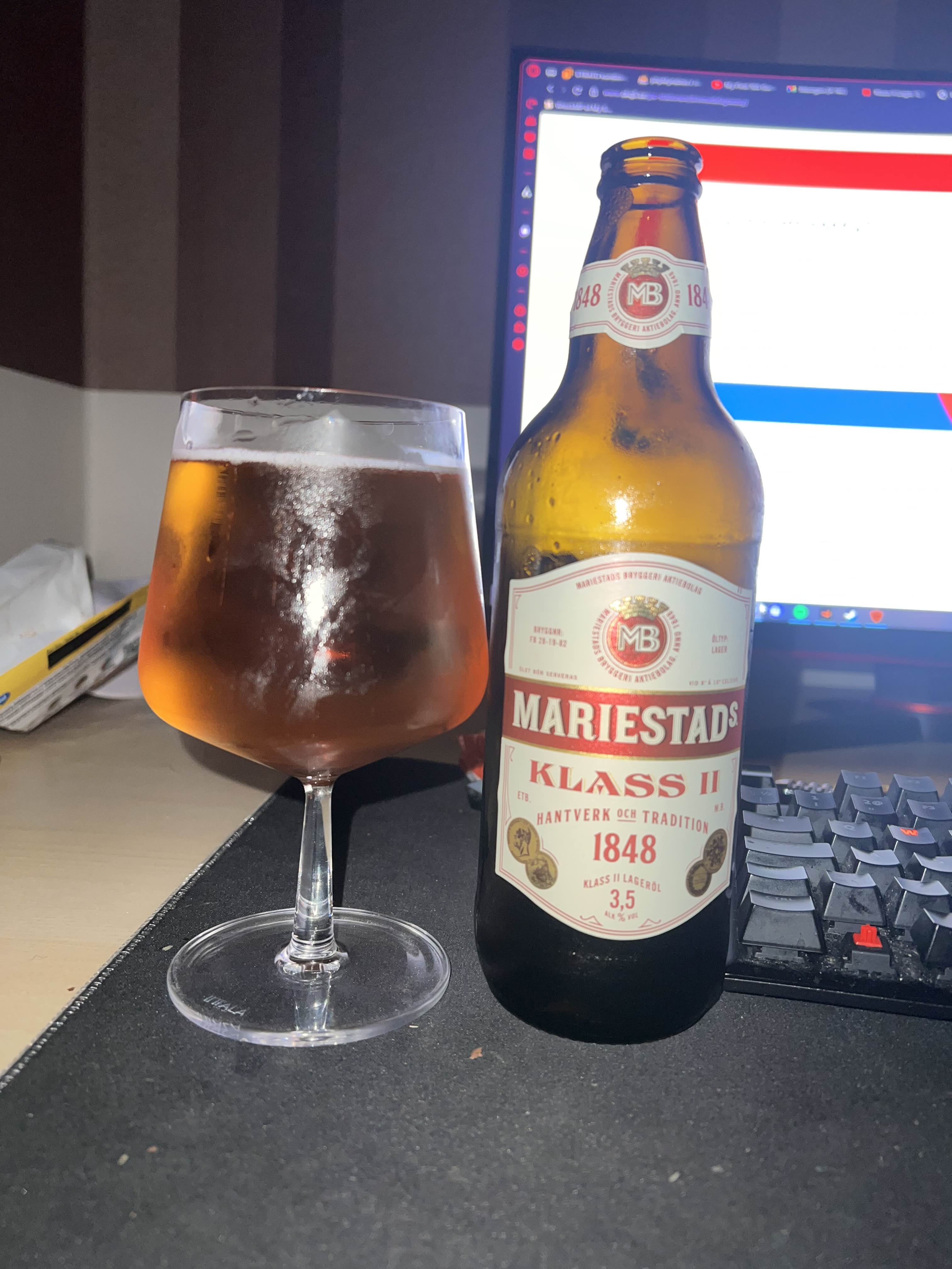 Mariestads 3,5% Klass Ii Flaska